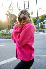 Finest Fuchsia Fleece Jacket