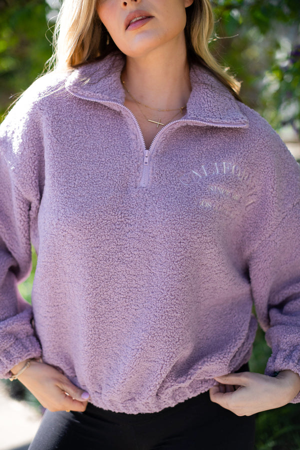 California Feeling Fleece Pull Over - Finding July