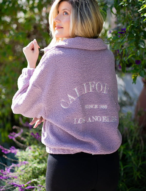 California Feeling Fleece Pull Over - Finding July