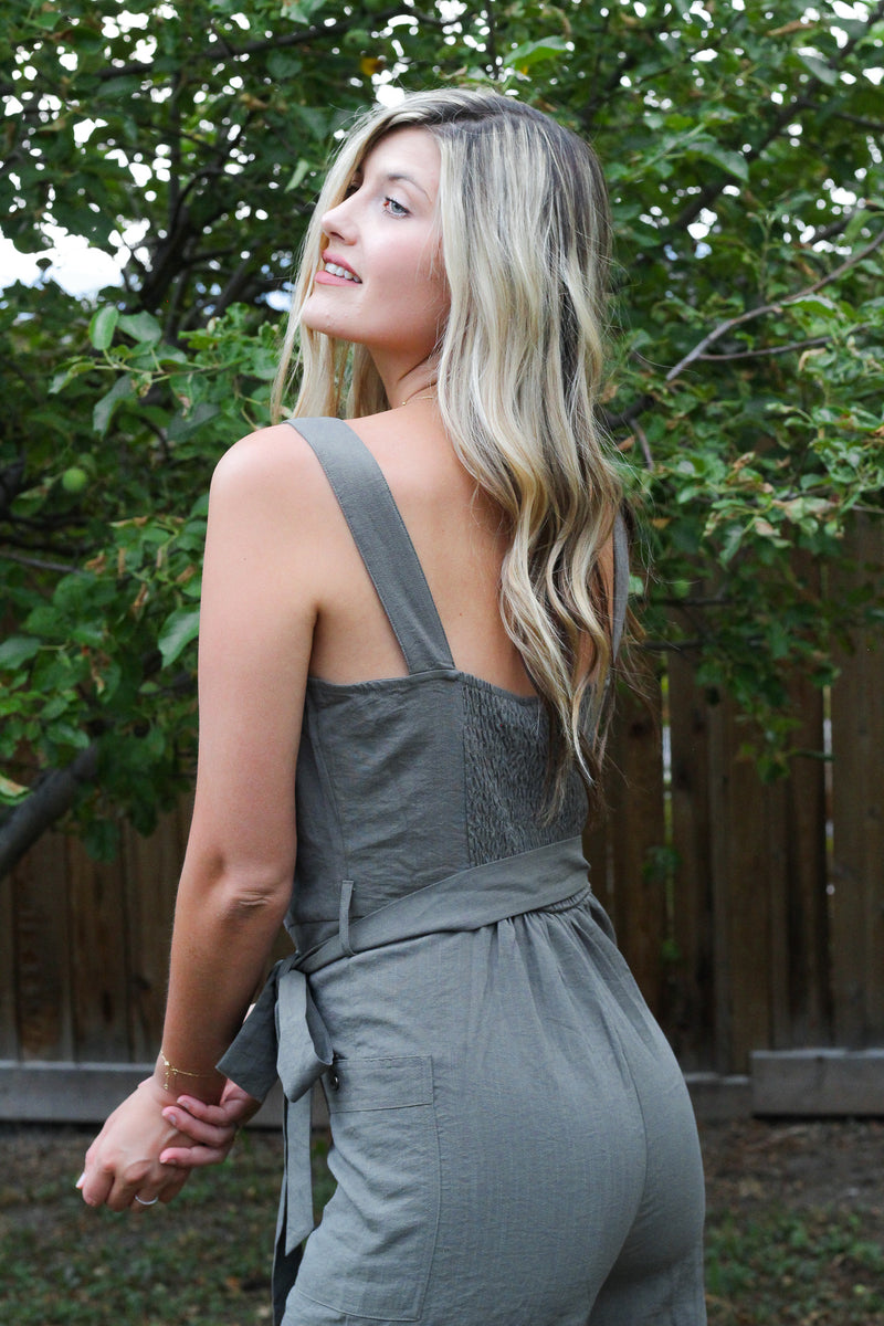 Jasper Zip Up Jumpsuit - Finding July