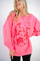 Queen Of Hearts Sweatshirt - Finding July