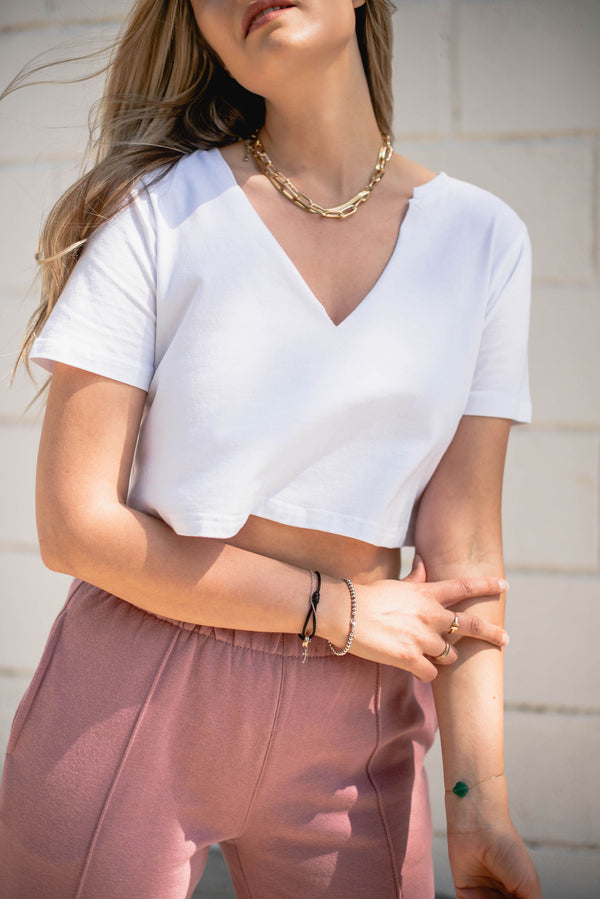 The Perfect Cropped Tee - Finding July